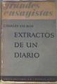 Extractos de un diario 1908-1928 | 169069 | Charles Du Bos