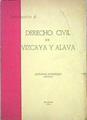 Introducción Al Derecho CIVIL De Vizcaya Y Alava | 47683 | Astorqui Antonio