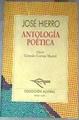 Antología poética | 176418 | Hierro, José