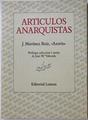 Artículos anarquistas | 127902 | J Martinez Ruiz, Azorín