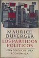 Los partidos políticos | 94082 | Duverger, Maurice