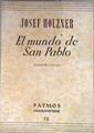 El mundo de San Pablo. Visiones sobre el mundo interior y exterior del Apóstol | 174149 | Josef Holzner