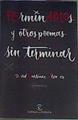 Terminamos y otros poemas sin terminar | 163420 | Martínez Álvarez, David