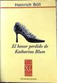 El honor perdido de Katharina Blum | 143250 | Böll, Heinrich