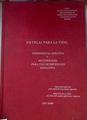 Escuelas para la Vida : Dependencia adictiva y metodologia para una interpretación educativa TESIS | 171584 | Valcarcel Amador, Jose Antolin/Tesis doctoral de/Quintana Cabanas, Jose Maria/Director de la Tesis