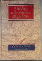 Dichos y proverbios populares | 166062 | González Díaz, José Luis
