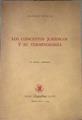 Los conceptos juridicos y su terminologia | 177523 | Rafael Bielsa