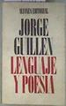 Lenguaje y poesía algunos casos españoles | 181133 | Guillén, Jorge