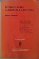 Estudios Sobre La II República Española | 58240 | Manuel Ramírez (Sel Y Pres.