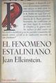 El Fenómeno estaliniano | 178868 | Elleinstein, Jean