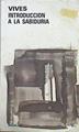 Introducción a la sabiduria | 46502 | Vives