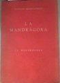 LA MANDRAGORA | 175411 | NICOLAS MAQUIAVELO