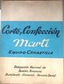 Corte y confección Marti Equipo Canastilla | 104112 | Marti