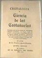 Crotalogía o Ciencia de las castañuelas | 170630 | Fernández de Rojas, Juan