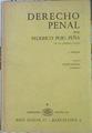 Derecho Penal Tomo II Parte General Volumen II | 141177 | Puig Peña, Federico