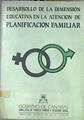 Desarrollo de la dimension educativa en la atencion de Planificacion Familiar | 172138 | Alberto Guanche Marrero