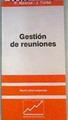 Gestión de Reuniones | 160264 | Nicolás, P./Turbé, J.
