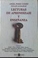 Lecturas de aprendizaje y enseñanza | 121687 | Angel Perez Gomez/Julian Almaraz