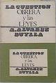 La cuestión Obrera y las Leyes | 136757 | Álvarez Buylla, A.
