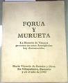 Murueta y Forua  La historia de Vizcaya presente en estas Anteiglesias hoy desconocidas | 170664 | Gondra Oraa, M. Victoria