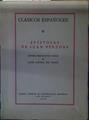 Epístolas de Juan Verzosa Clásicos españoles II | 118511 | José López de Toro, estudio, traducción y notas