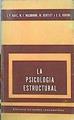 La psicologia estuctural | 141530 | M.F. Washburn, J.P. Nafe/E.G. Boring, M. Bentley