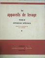 Les Appareils de levage Tome III Appareils Spéciaux | 140827 | Hellmut Ernst/traducción de aleman, H.W.Gunther