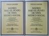 Madrid bajo el punto de vista médico-social 2 tomos (obra Completa) + mapa | 125390 | Hauser, Philip M./Edición preparada por, Carmen del Moral