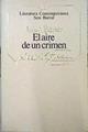 El Aire De Un Crimen | 48313 | Benet Juan