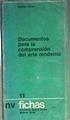 Documentos para la comprensión del arte moderno | 186600 | Walter Hess