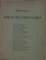 Homenaje A José María Hernández | 60335 | Blécua José Mª- Camón Aznar J
