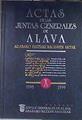 1593 - 1599 - Actas de las Juntas Generales de Álava : Arabako Biltzar Nagusien Aktak X | 170515 | Álava. Juntas Generales