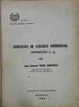 Ejercicios de Cálculo Diferencial (Matemáticas I-II) | 145057 | Cano Caravaca, Juan Antonio
