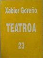 Teatroa 23 | 150913 | Gereño, Xabier