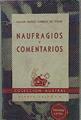 Naufragios Y Comentarios. Con Dos Cartas y relación de Hernando de Ribera | 58003 | Núñez Cabeza De Vaca, Alvar
