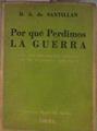 Por qué Perdimos la Guerra UNA CONTRIBUCIÓN A LA HISTORIA DE LA TRAGEDIA ESPAÑOLA | 184349 | Diego Abad de Santillan,