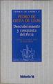 Descubrimiento Y Conquista Del Peru | 37189 | Cieza De Leon, Pedro de/Edición  Carmelo Saenz Santa Maria