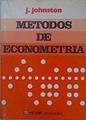 Métodos econometría | 150472 | Johnston, John