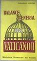 BALANCE GENERAL DEL VATICANO II | 174186 | Chretien Temoignage