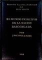El Mundo primitivo de la nación vascongada | 143451 | Erro, Juan Bautista de
