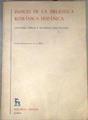 Indices de la biblioteca Románica | 175143 | M.J.Pérez