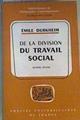 De la division du travail social | 164704 | Émile Durkheim