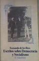 Escritos Sobre Democracia Y Socialismo | 42335 | De Los Ríos, Fernando