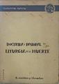 Doctrina Pastoral De La Liturgia De La Muerte | 59646 | Maertens Th Heuschen L