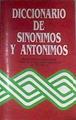 Sinónimos antónimos diccionario | 175741 | Arce, Carlos de