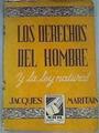 Los derechos del hombre y la ley natural | 113501 | J. Maritain