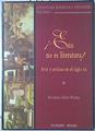 Literatura española y universal III ¡Esto no es literatura!: arte y artistas en el siglo XX | 124234 | Iáñez Pareja, Eduardo