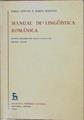 Manual De Lingüística Románica Tomo I | 59493 | Manuel Alvar, Iordan Iorgu Manoliu Maria