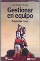 Gestionar en equipo : preguntas clave | 183039 | Zarate Oleaga, Jon