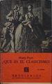 Que es el Clasicismo | 143873 | Peyre, Henry
